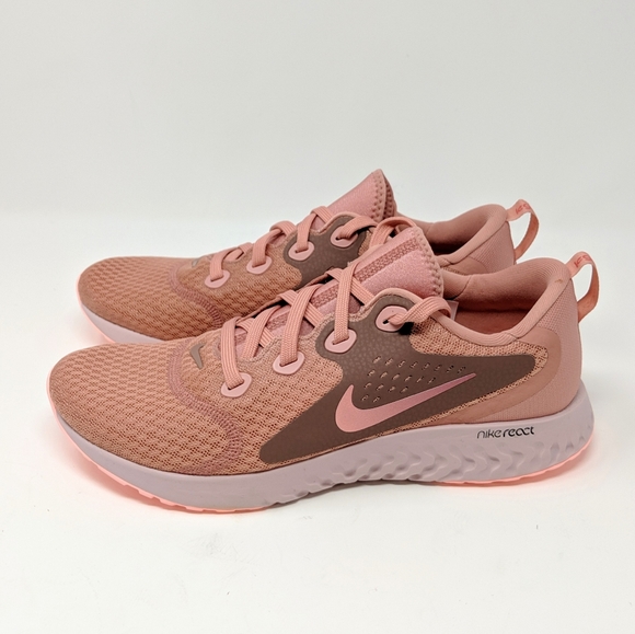 nike legend react rust pink